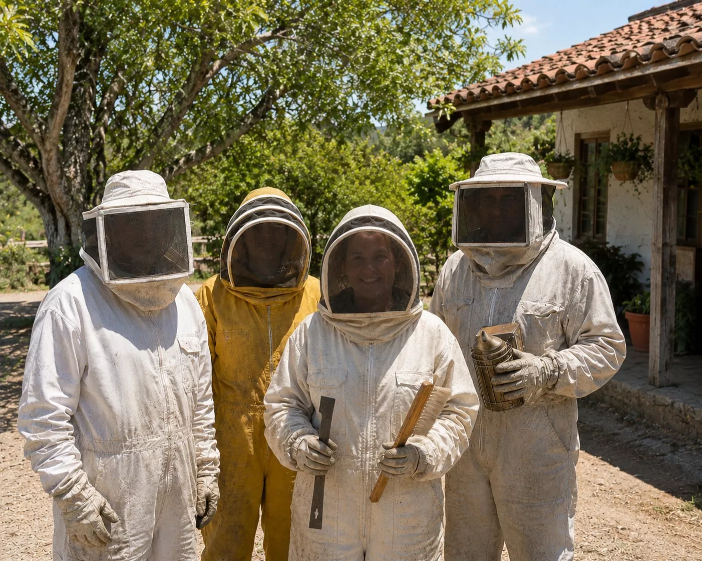 Lucía V. y familia, Argentina